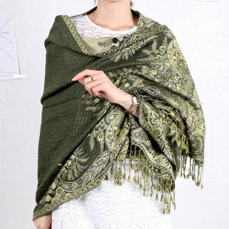 Etole Style Pashmina Vert...