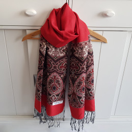 Etole Style Pashmina Rouge...